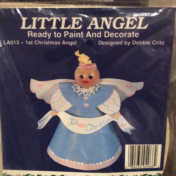 NWT Little Angel ready to paint and decorate arts and crafts doll - Picture 4 of 16